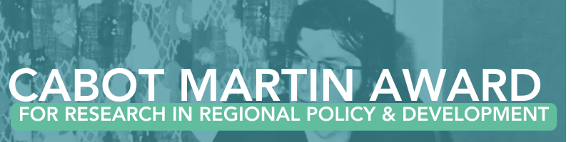 Cabot Martin Award for Regional Policy and Development